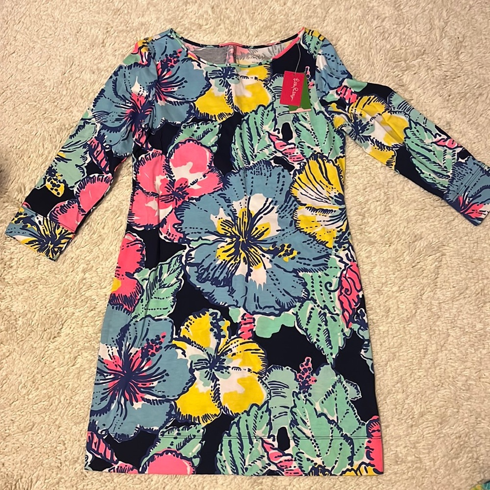 Lilly Pulitzer 3/4 sleeve dress